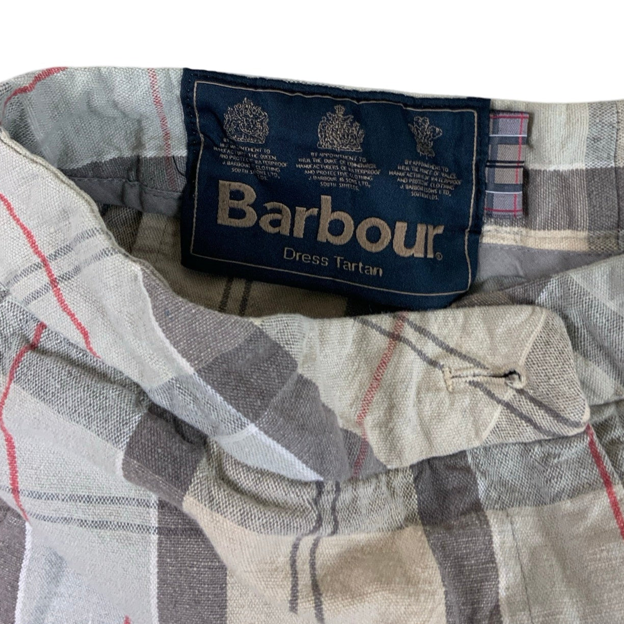 Barbour Preppy Plaid Tartan Checked Shorts W28-W30