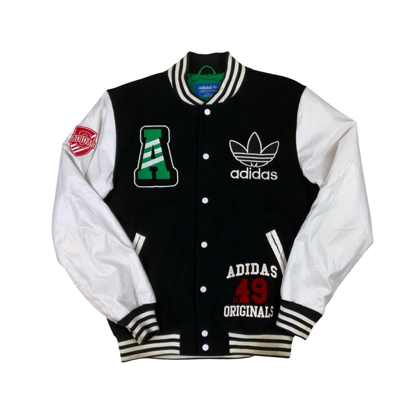 Adidas Varsity Sports Patch Jacket M L