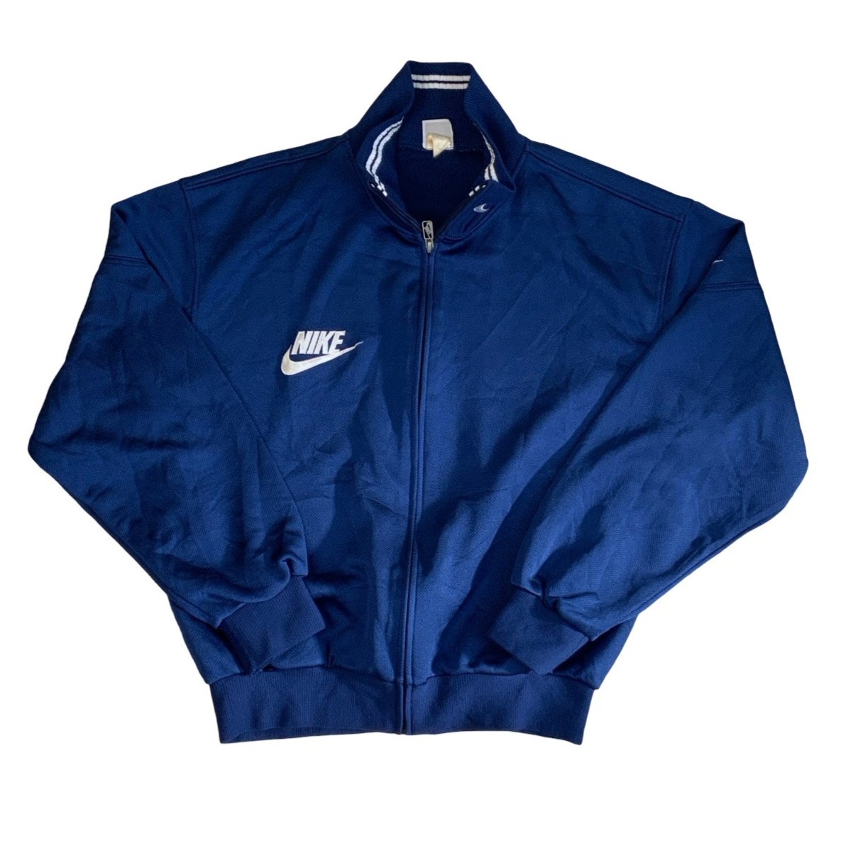 Vintage 90s Blue Nike Track Jacket L 18