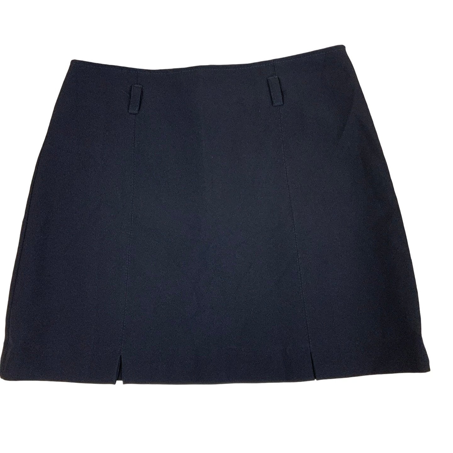 90s Black Mini Pencil Skirt XS 10 12