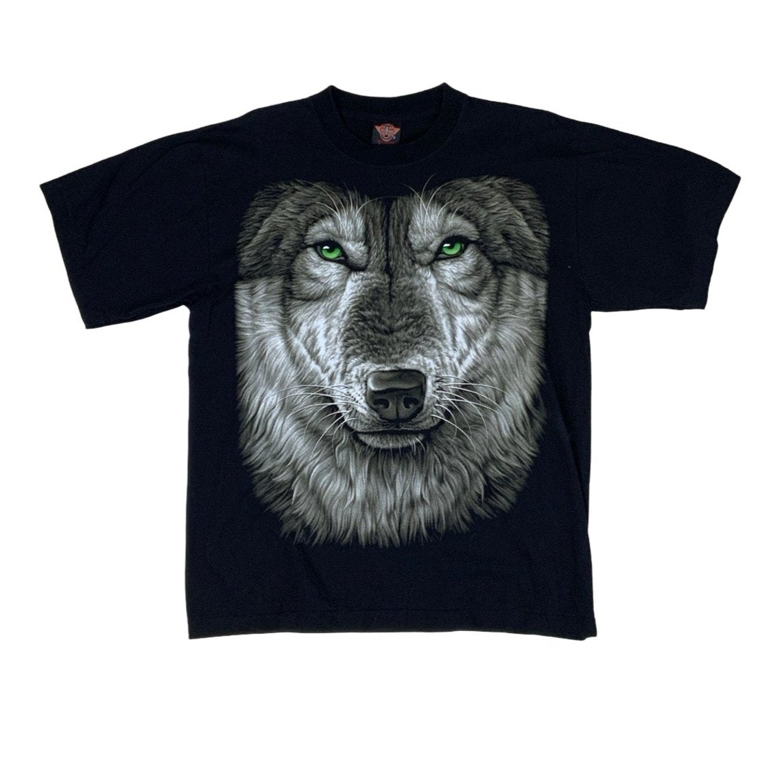 90s Rock Eagle Wolf Graphic Tee M L