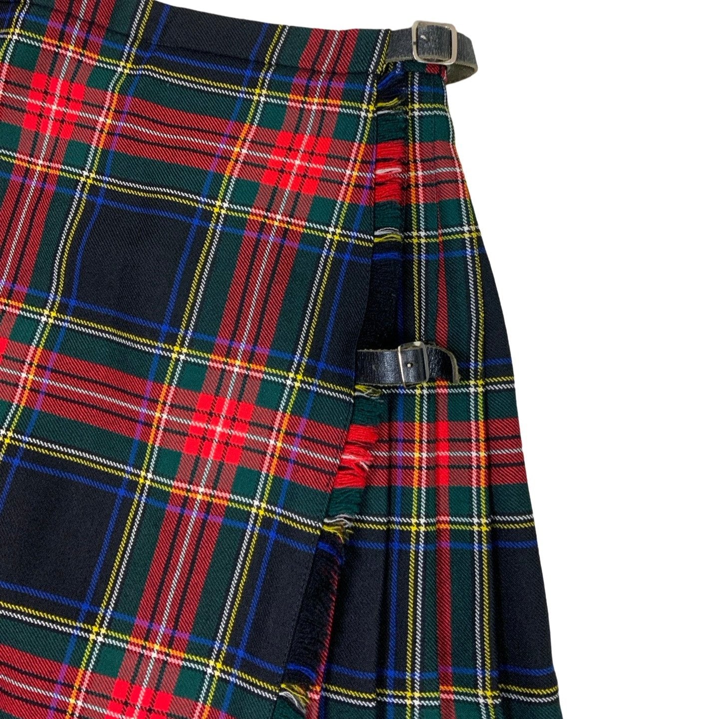 Vintage 'Moffat Weavers' Tweeds & Tartans Scotland Traditional Tartan Kilt S 12