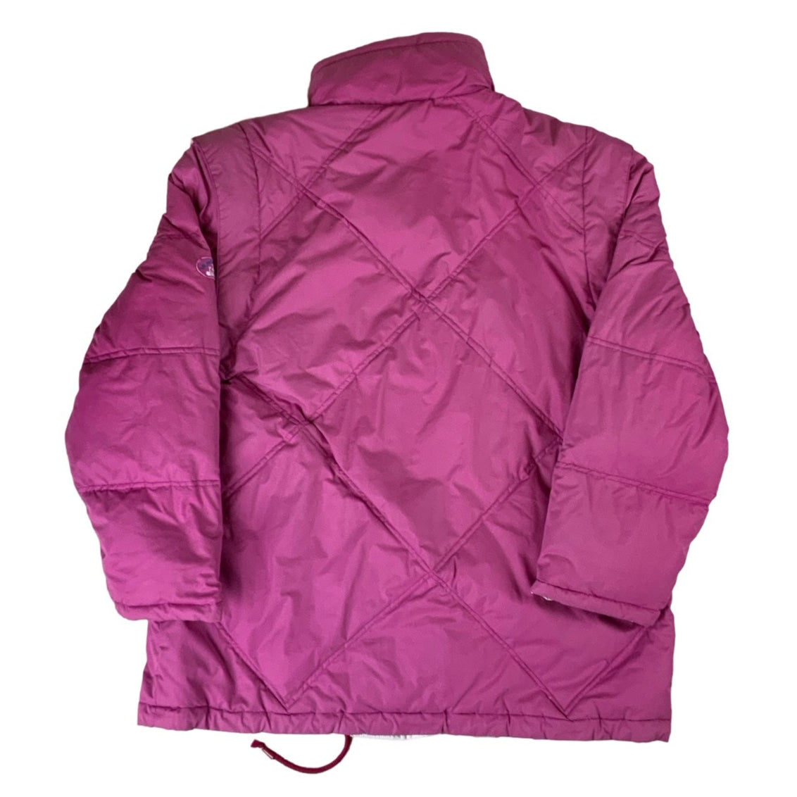 Vintage 90s Diadora Pink Puffer Jacket L XL