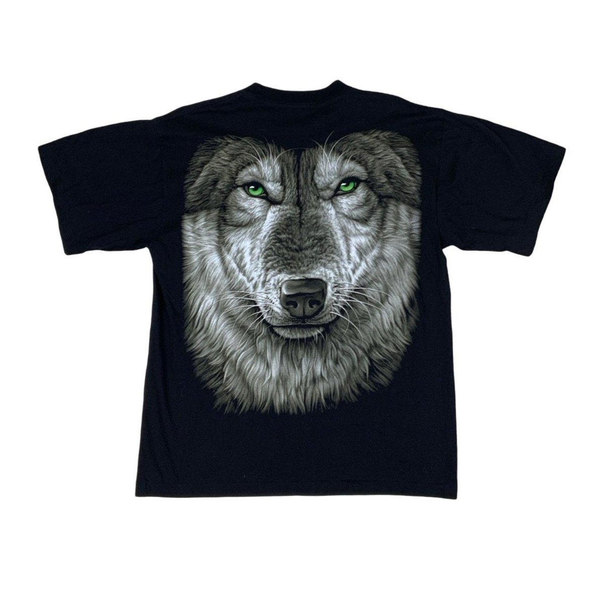 90s Rock Eagle Wolf Graphic Tee M L