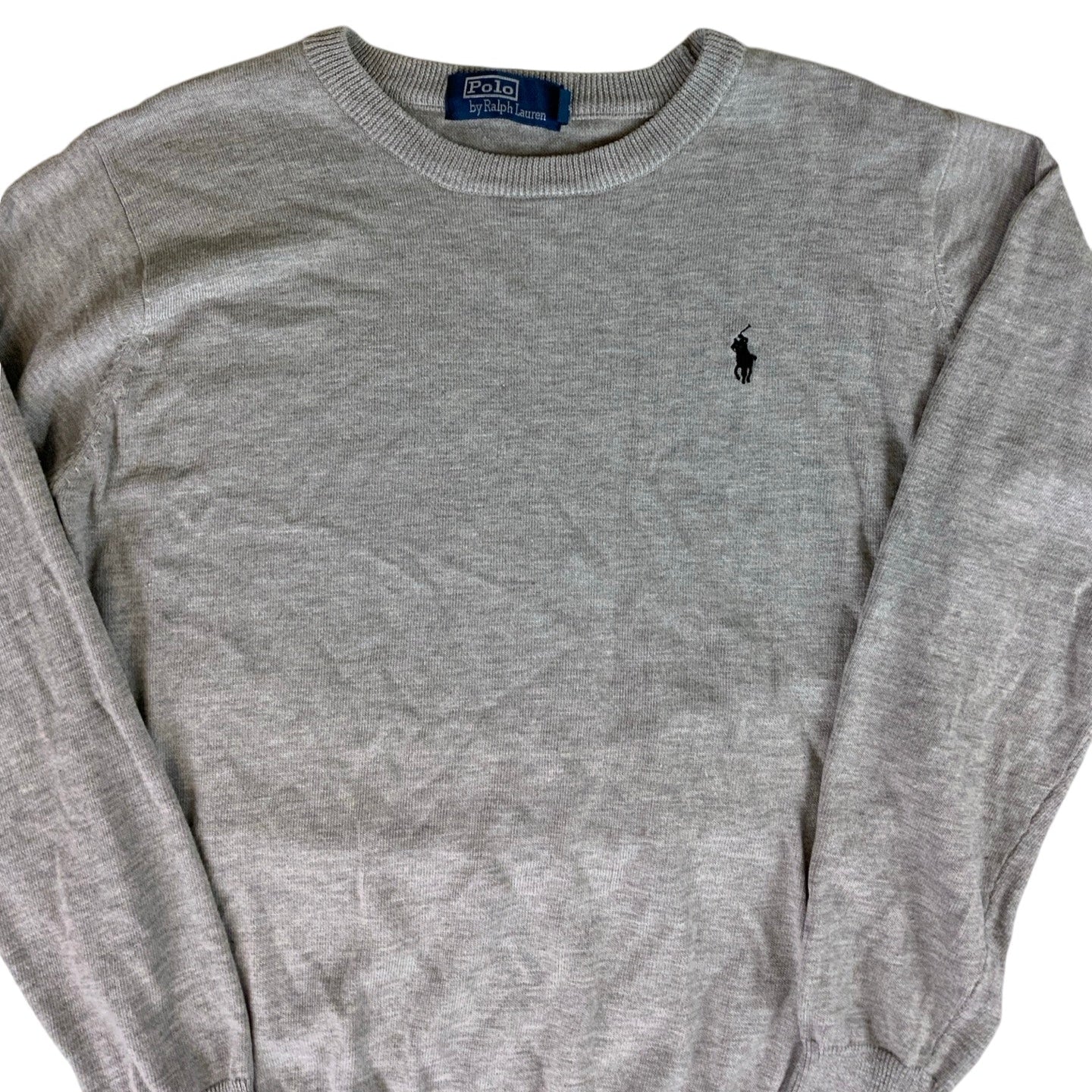 00's Ralph Lauren Grey Jumper L XL