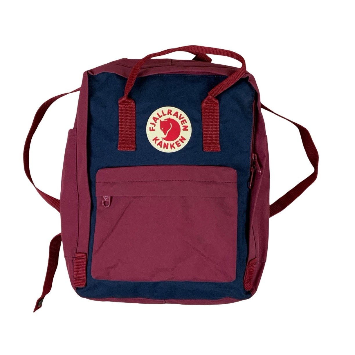 Fjallraven Kanken Burgundy Navy Backpack