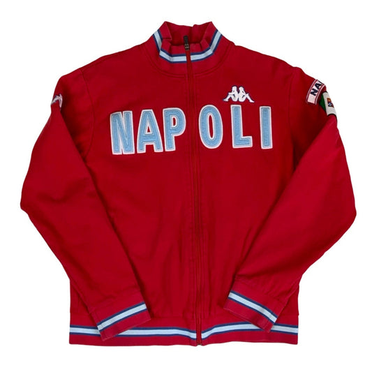 Vintage Kappa Napoli Football Track Jacket M L