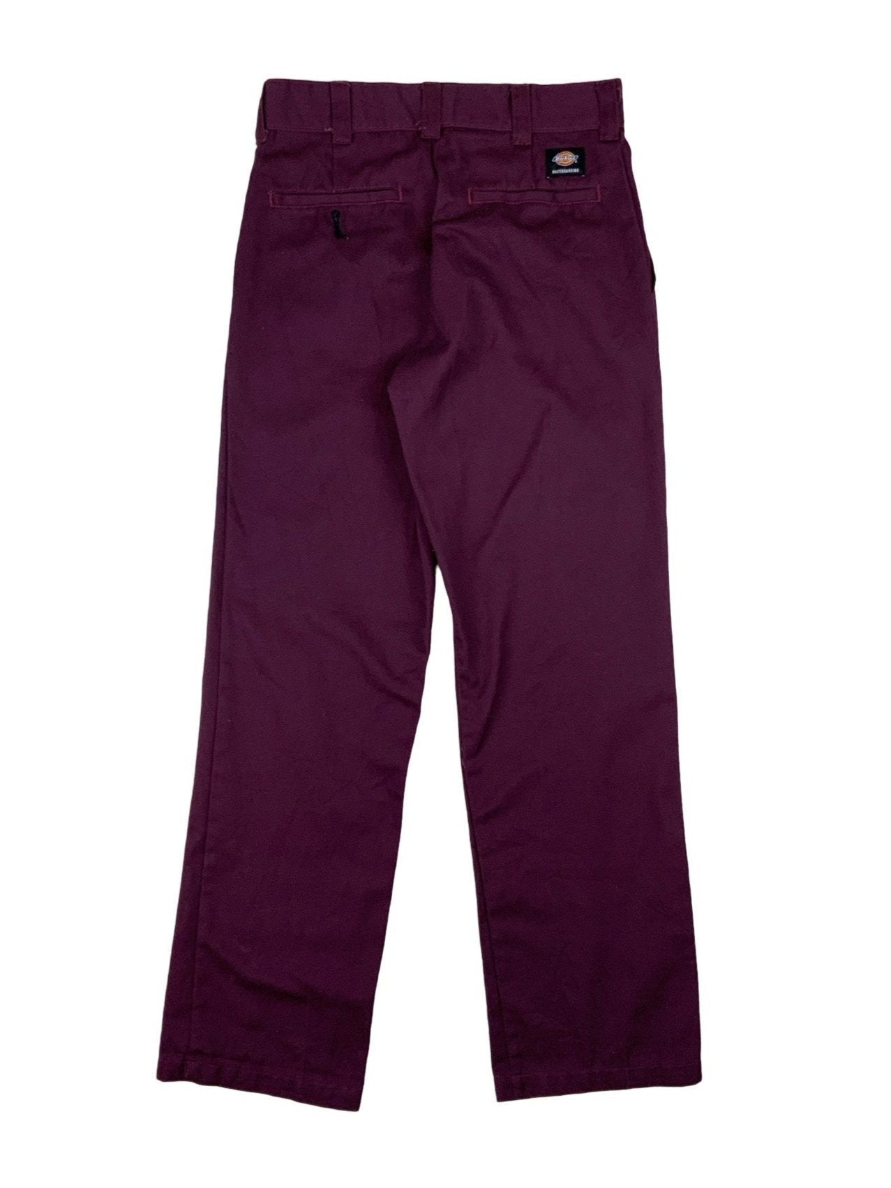 Dickies Skateboarding Burgundy Work Wear Trousers 30W 30L