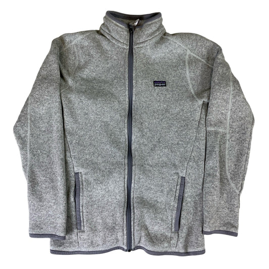 Grey Patagonia Zip-up Fleece XS