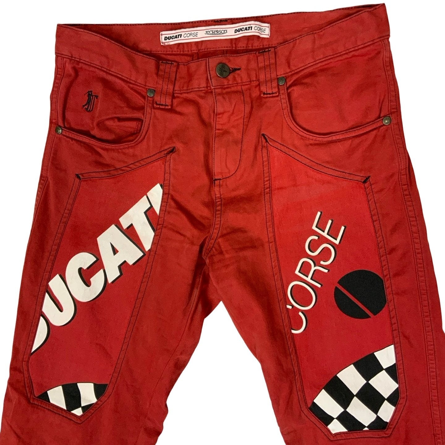 Ducati Corse Jeckerson Red Trousers S 10