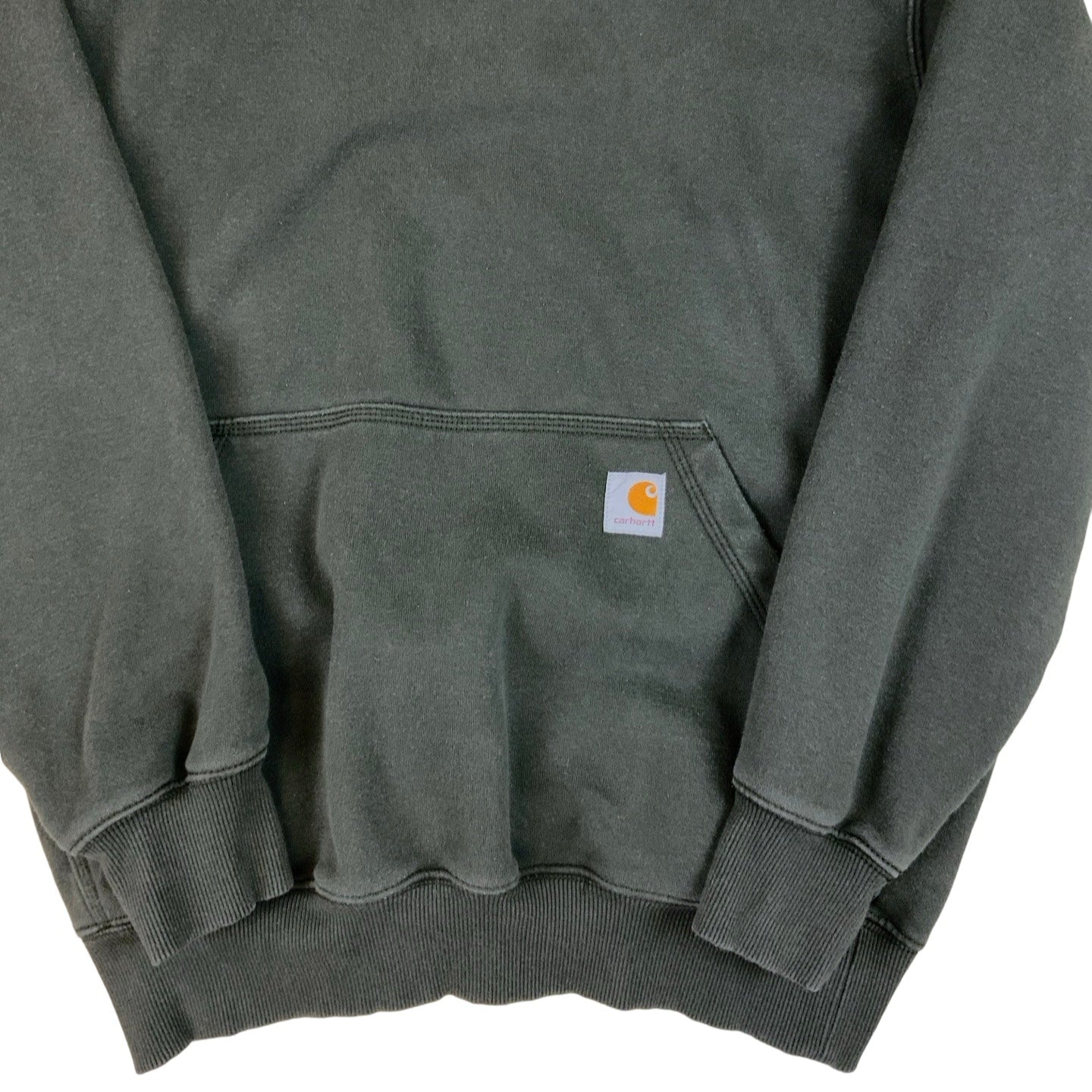 Carhartt Charcoal Rain Defence Pull Over Workwear Hoodie M L