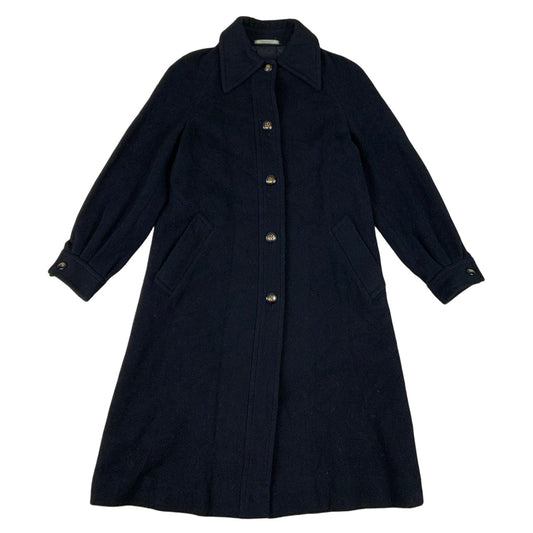 Vintage 'Oxford' Long Wool Coat 10 12