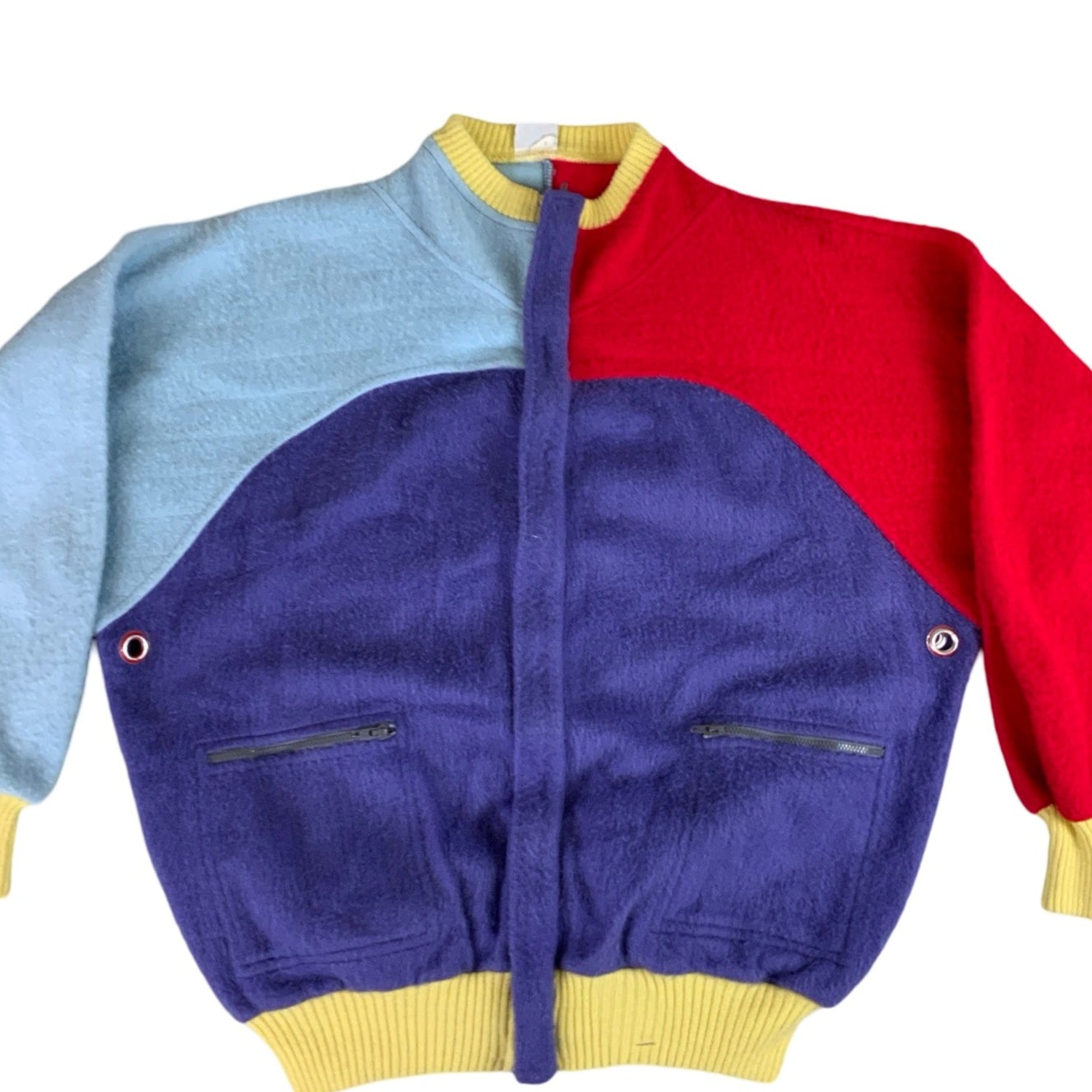 Vintage 1980s Benetton Colour Blocked Jacket S M