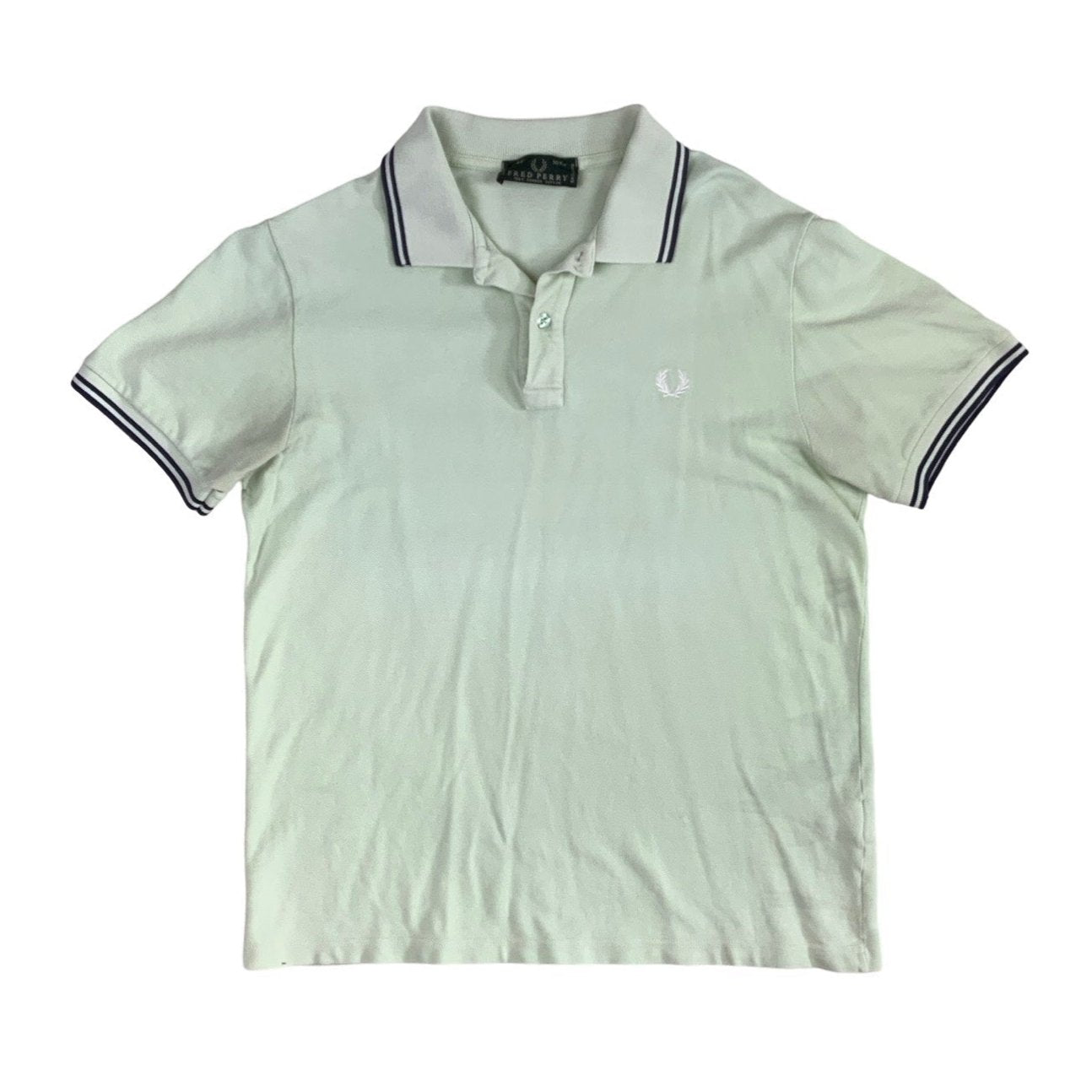 Vintage Lime Green Fred Perry Preppy Polo Shirt S M