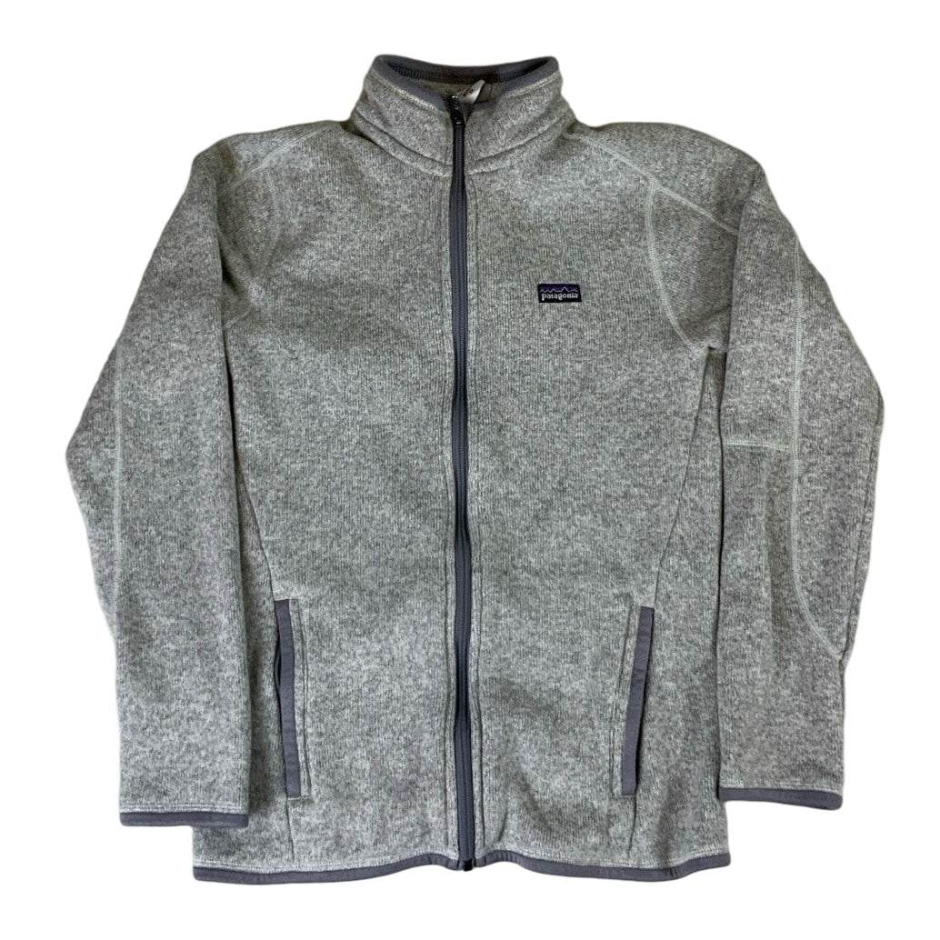 Grey Patagonia Zip-up Fleece XS