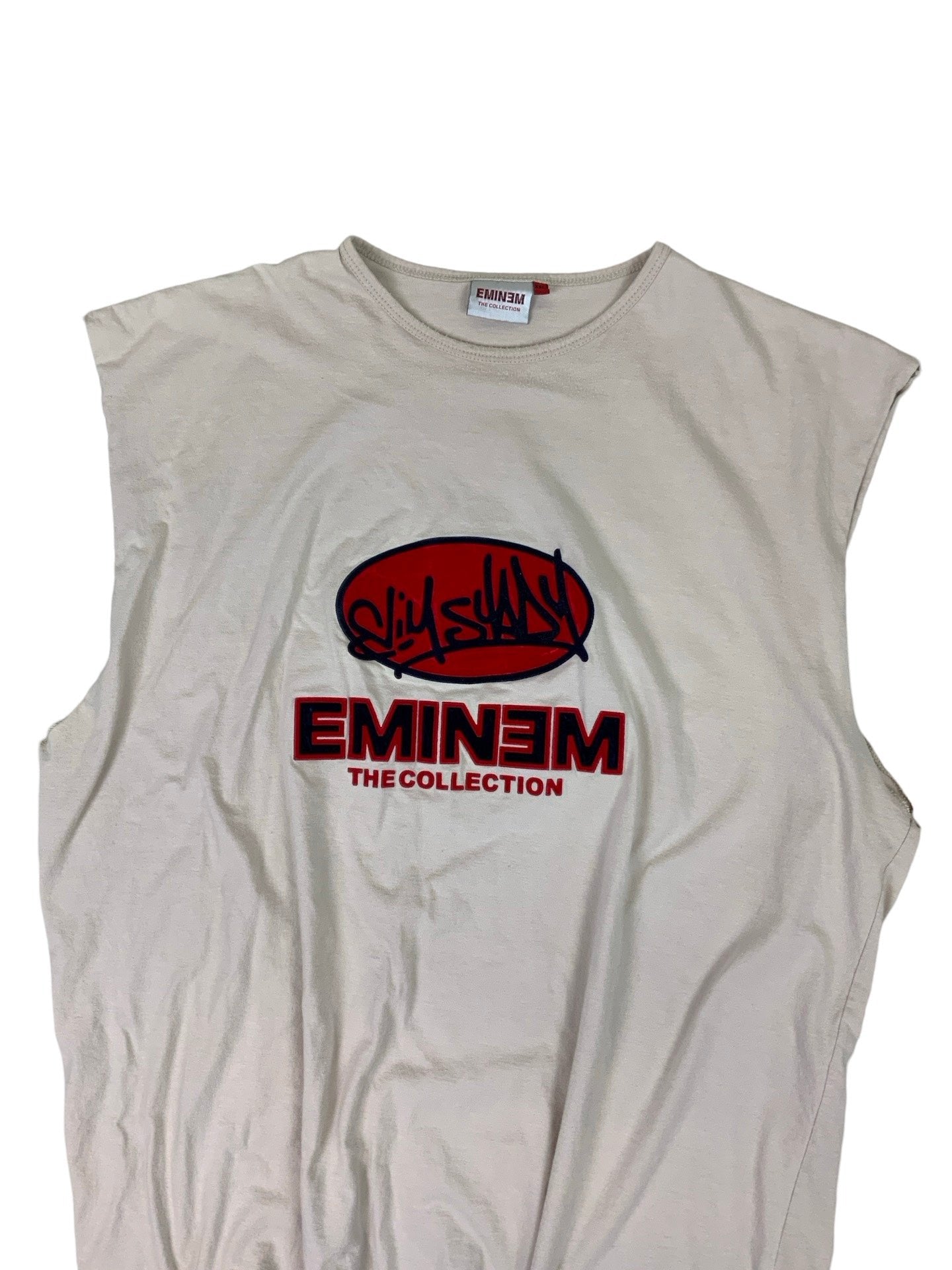 Vintage Eminem Collection RARE Slim Shady Hiphop Vest T-shirt XXL