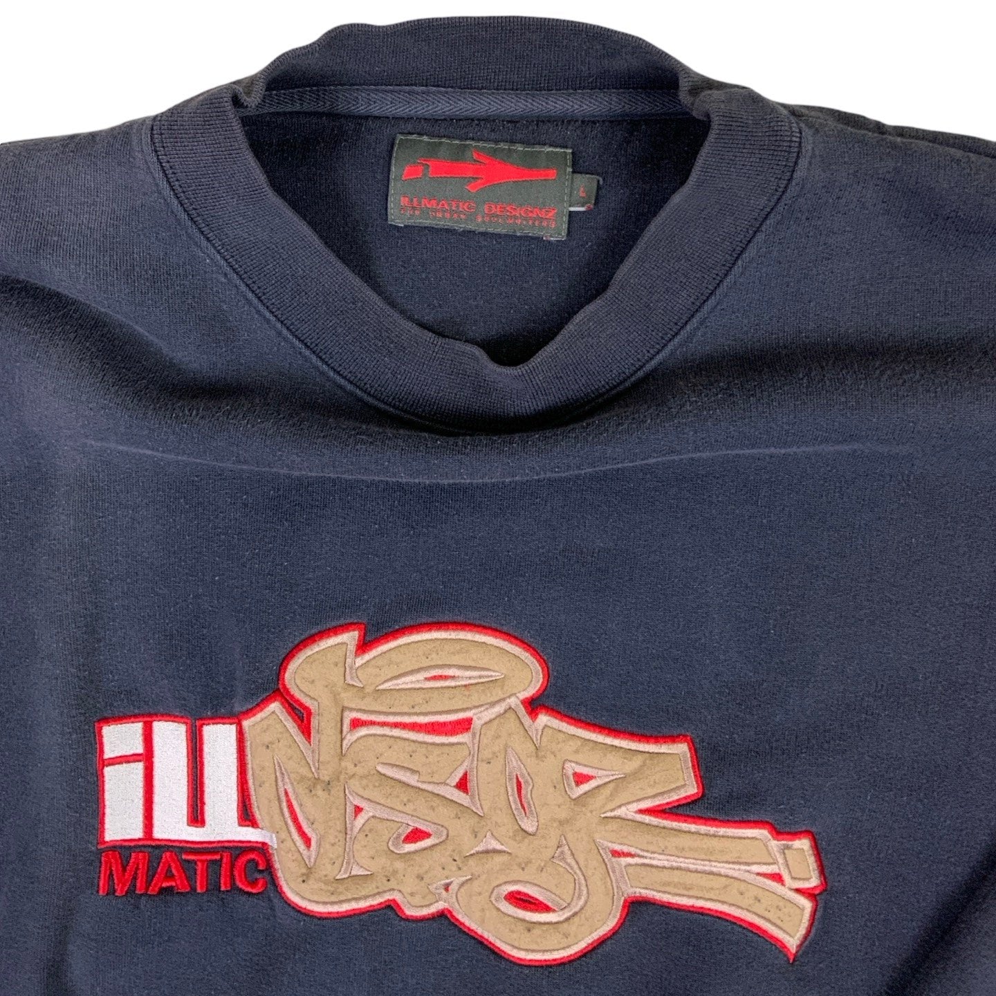 Vintage 90s Illmatic Designz The Urban Soulwriters Graphic Sweatshirt XL