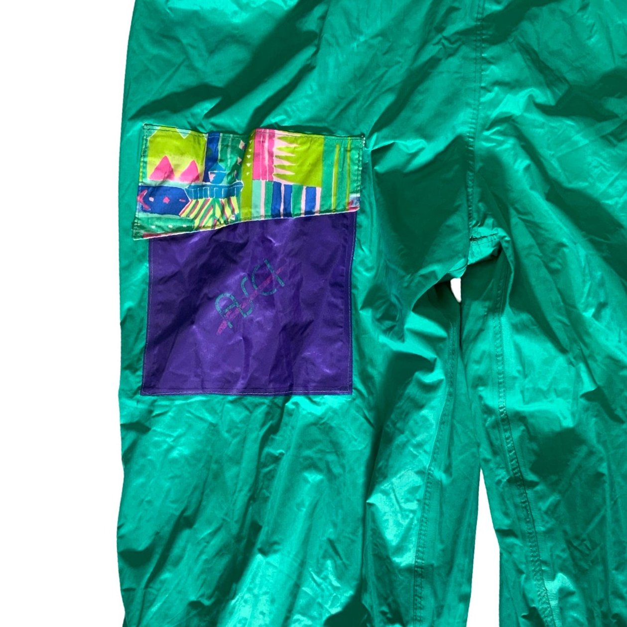 Vintage 90s Asci Rainwear Packer Ski Stuit PVC Overalls XXXL