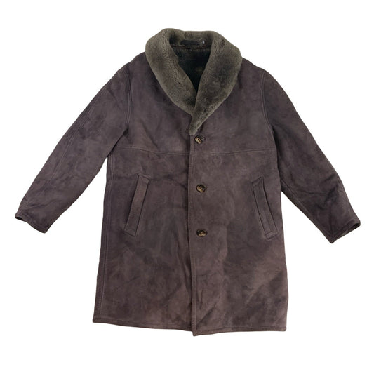 Vintage Deep Purple Shearling 16 18