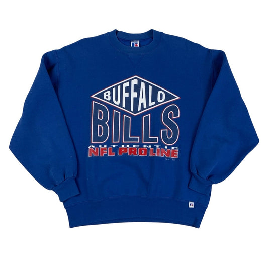 Vintage 90s Russel Athletic Blue Buffalo Bulls Sweatshirt M L