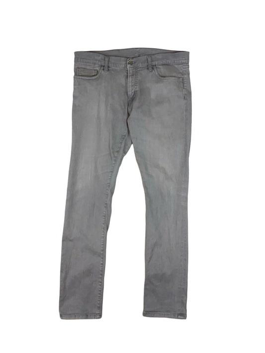 Grey Carhartt Slim Work Wear Jeans 36W x 34L