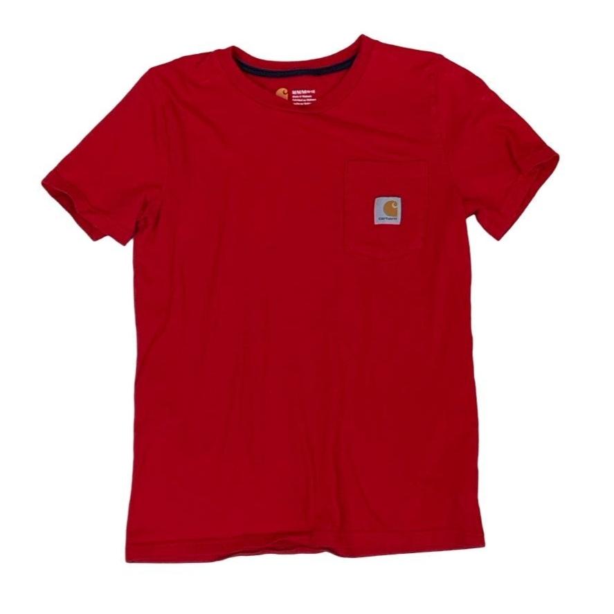 Carhartt Red Pocket T-Shirt XS 8 10