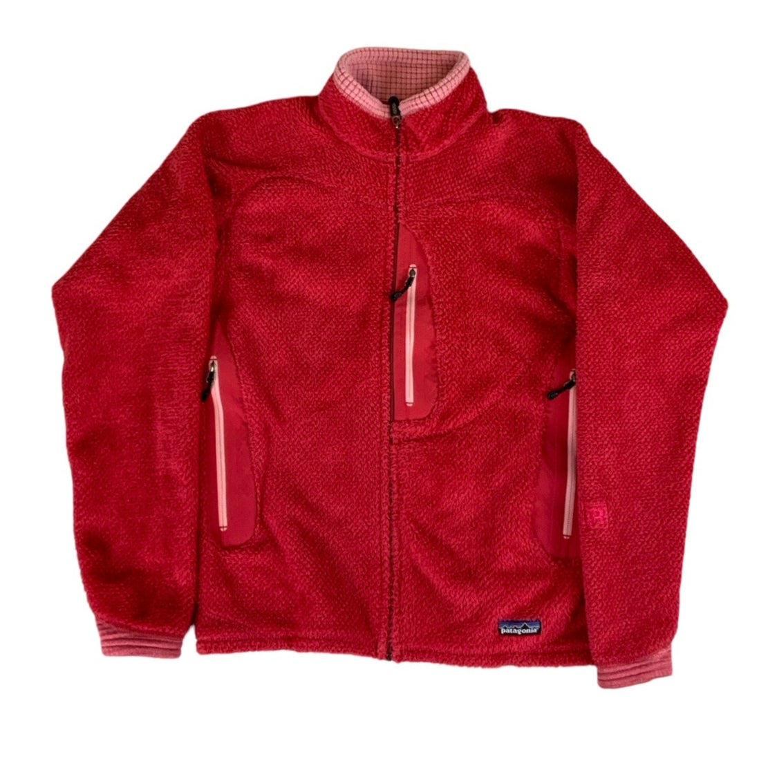 Y2K Patagonia Red Women's Fleece S M