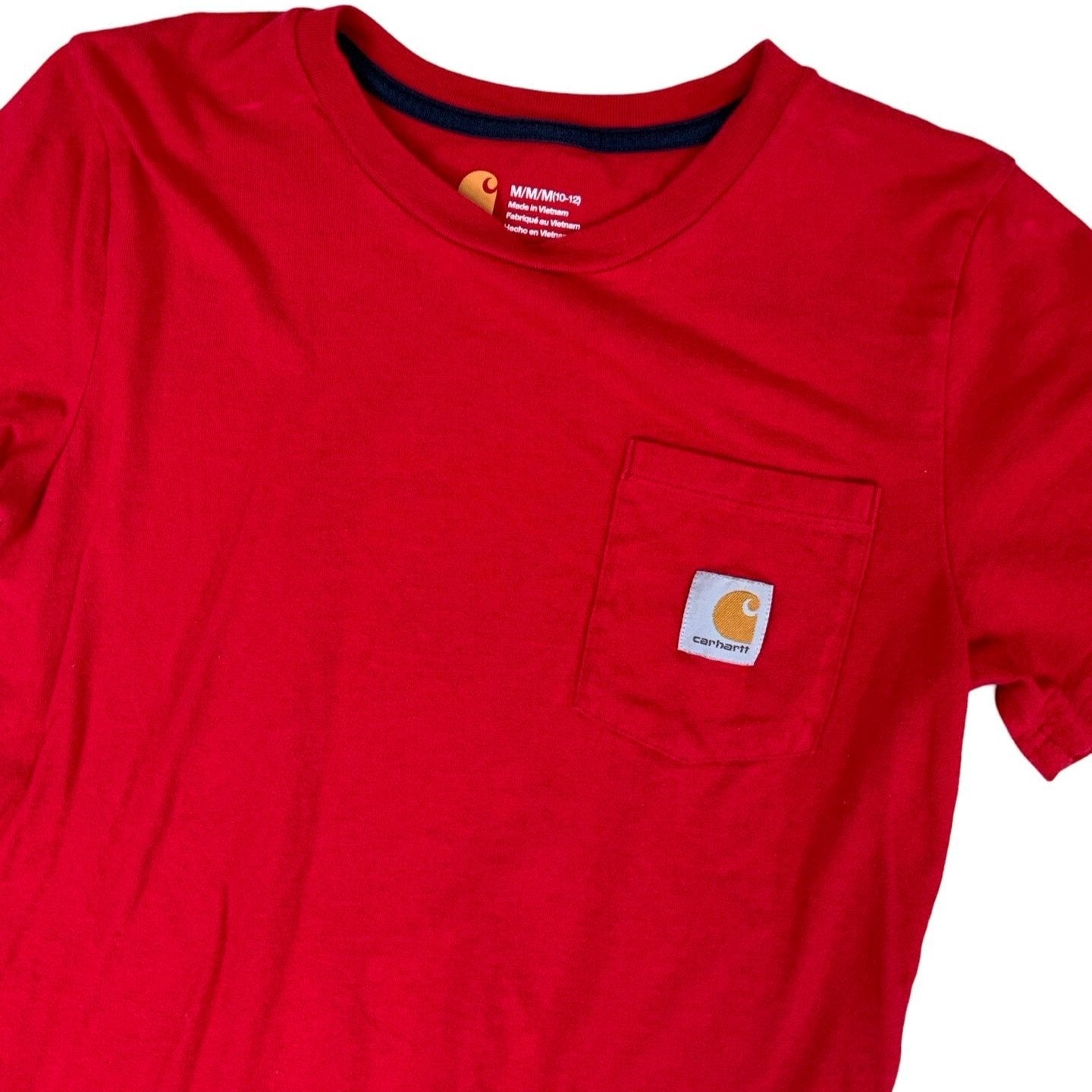 Carhartt Red Pocket T-Shirt XS 8 10