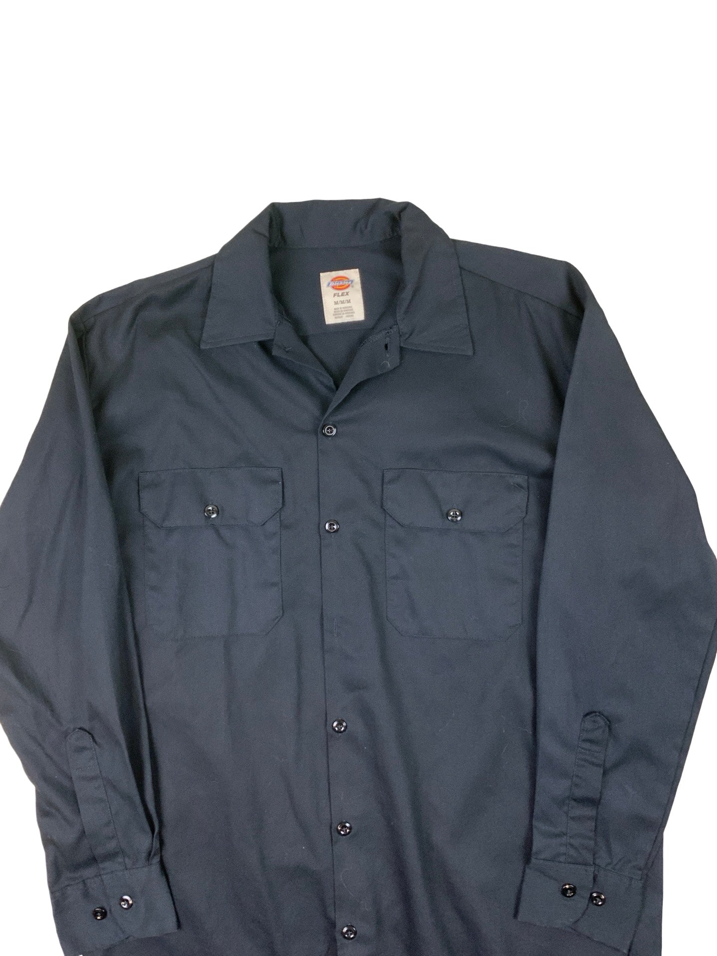 Dickies Black Work Wear Shirt S M