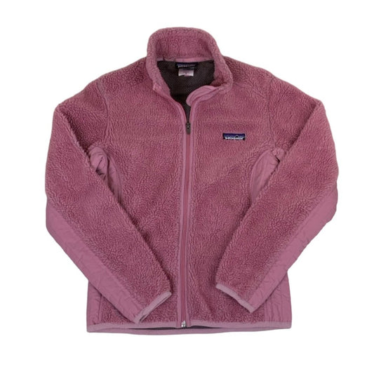 Vintage 90s Patagonia Pink Fleece Jacket S 12