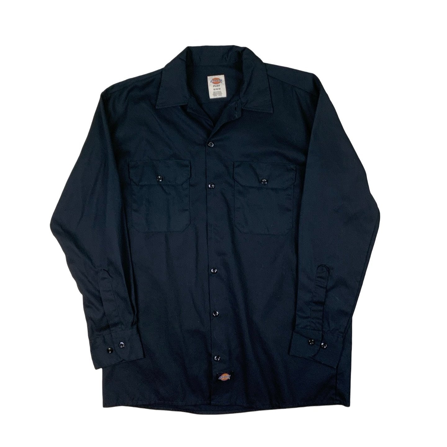 Dickies Black Work Wear Shirt S M