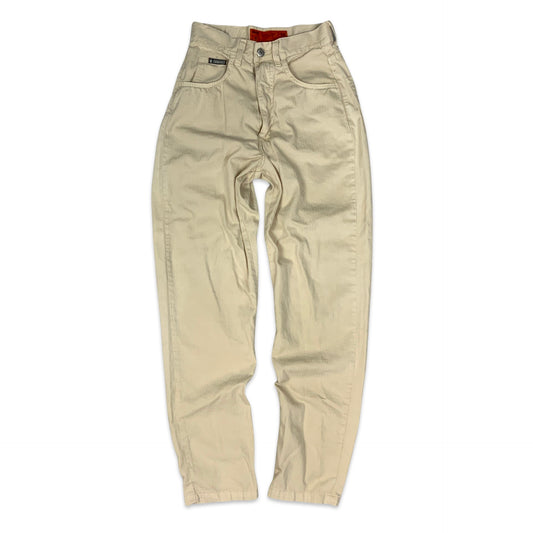 Beige Women's Trousers 6