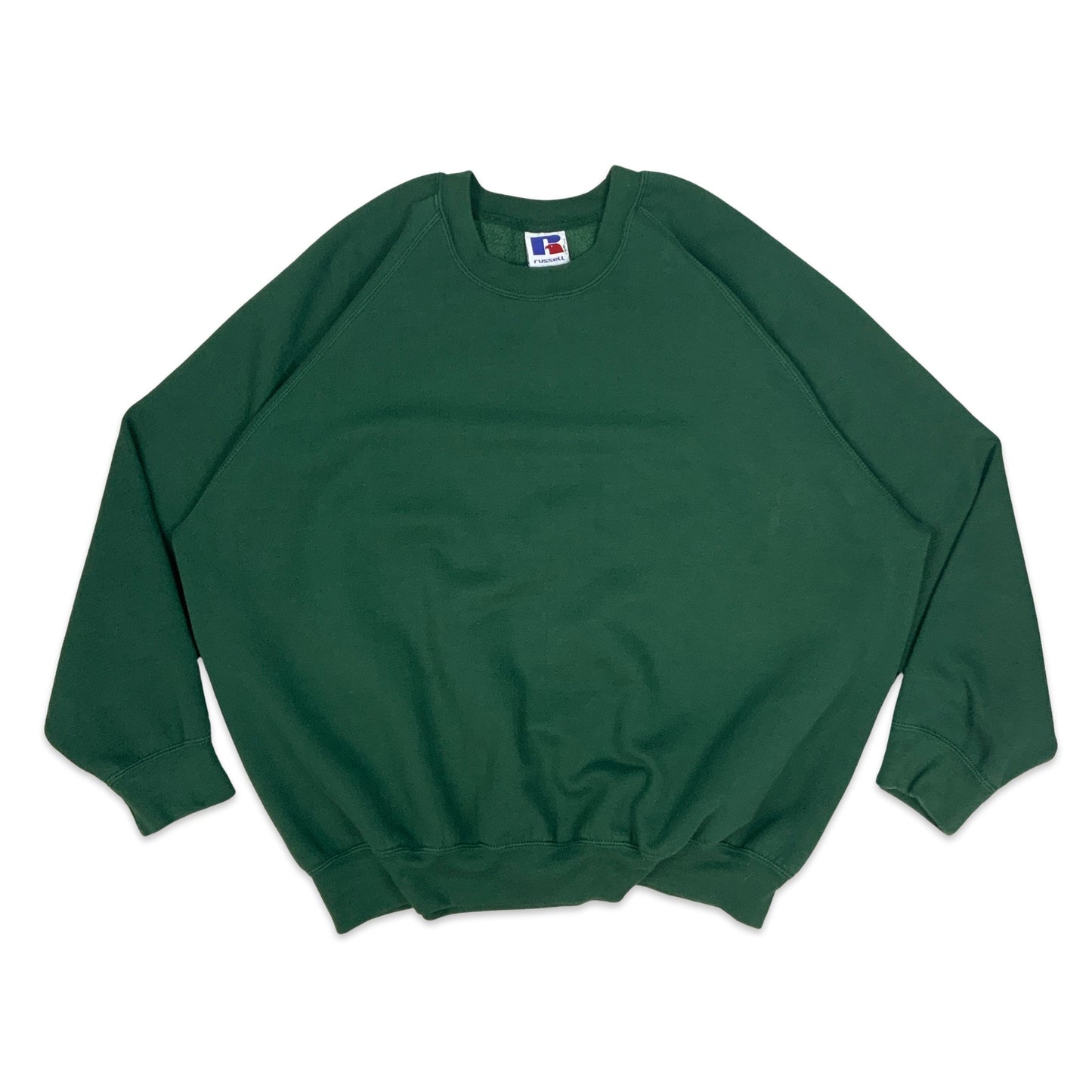 Russell Athletic Green Blank Sweatshirt 3XL 4XL