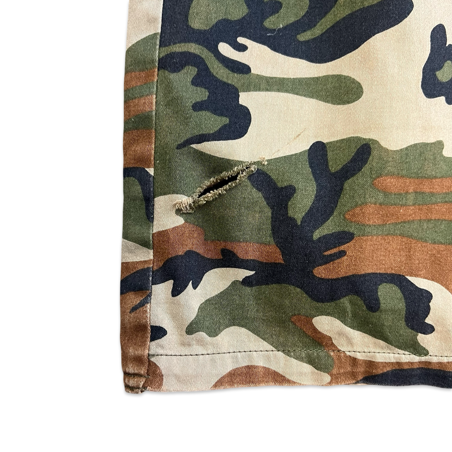 Vintage Camouflage Utility Vest M