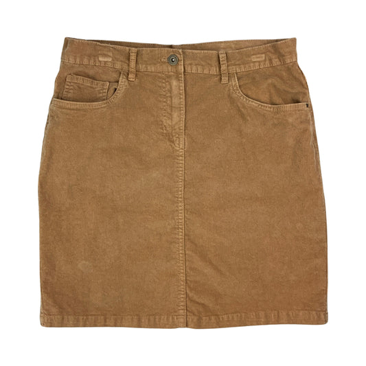 Brown Corduroy Skirt 16