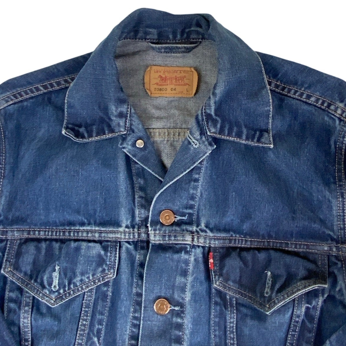 Vintage 00s Y2K Levi's Denim Trucker Jacket S M