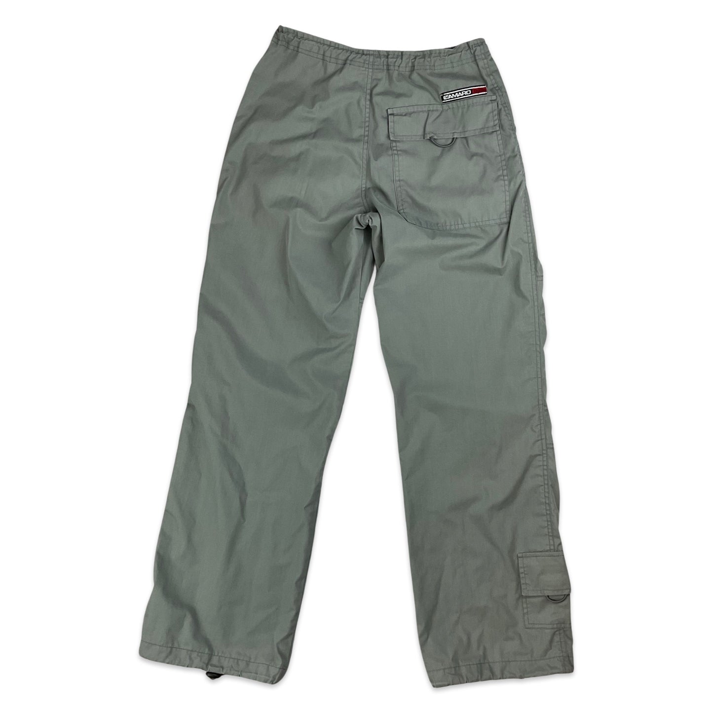 Y2K Grey Cargo Trousers 8 10