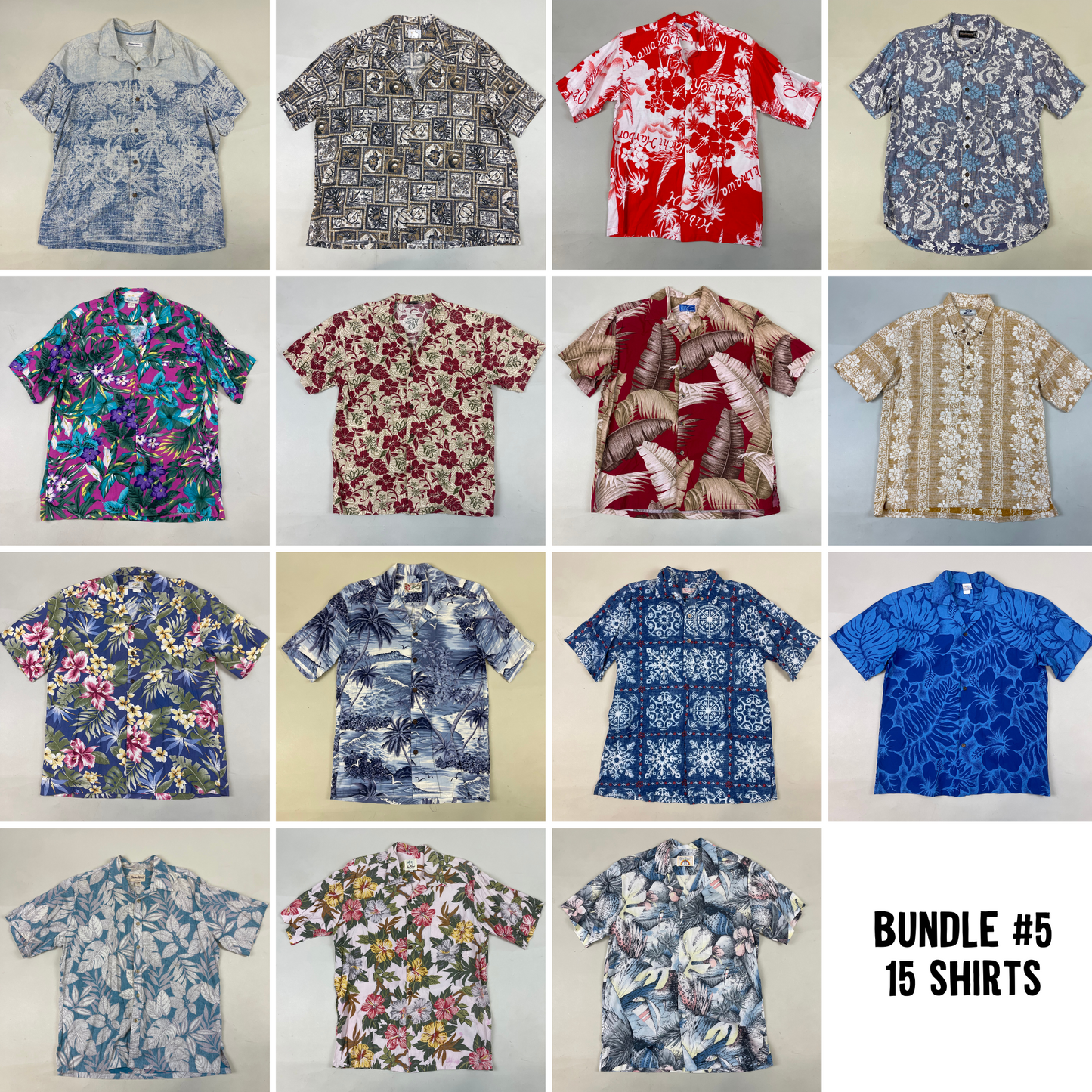 Hawaiian Shirt Bundle #5 (Wholesale)