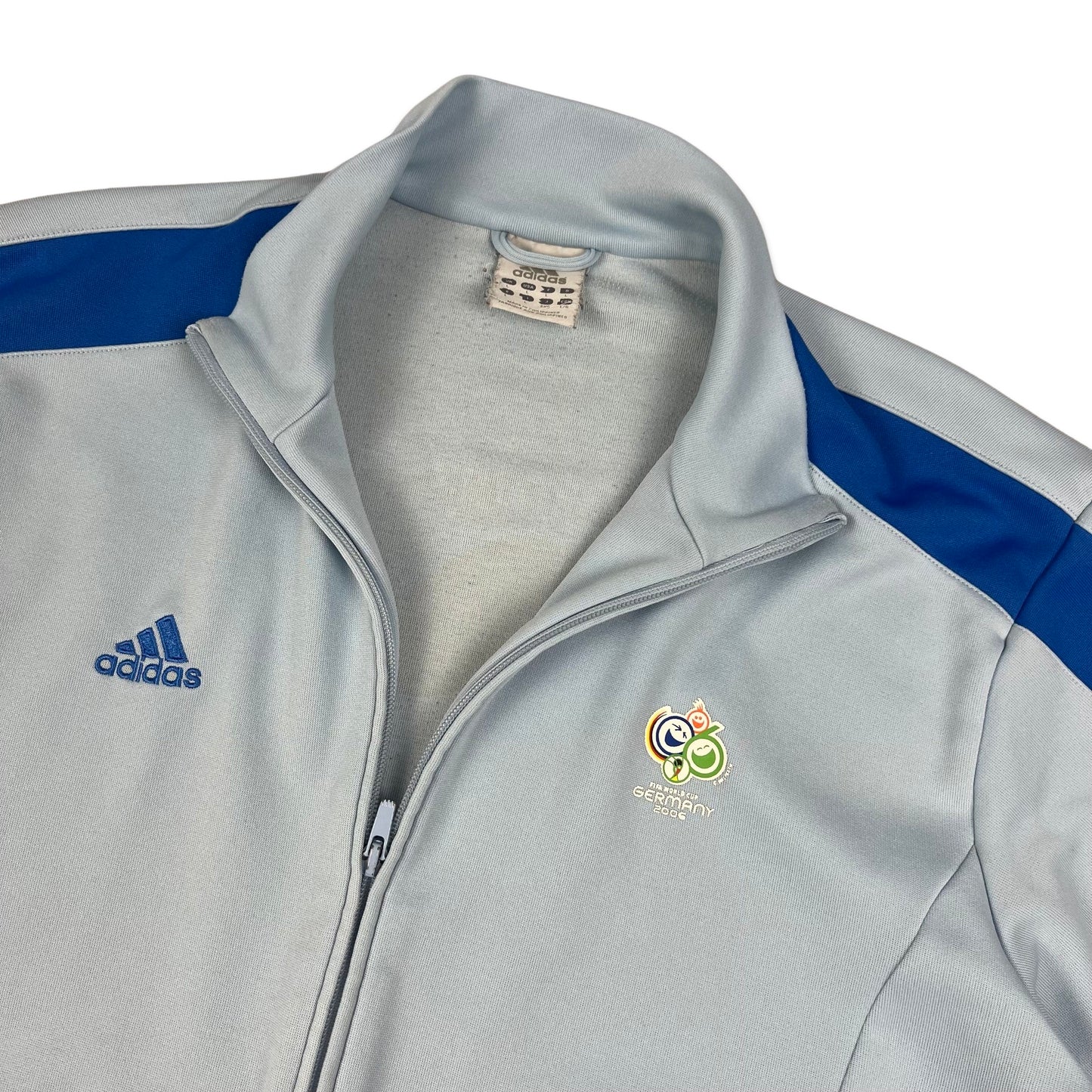 00s Adidas 2006 FIFA World Cup Blue Track Zip-up Jacket L XL