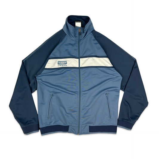Vintage Umbro Blue Track Zip-up Jacket XS S