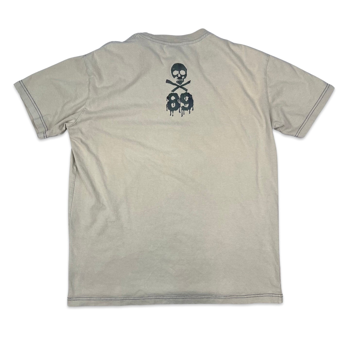 Lee Beige Graphic Tee M L