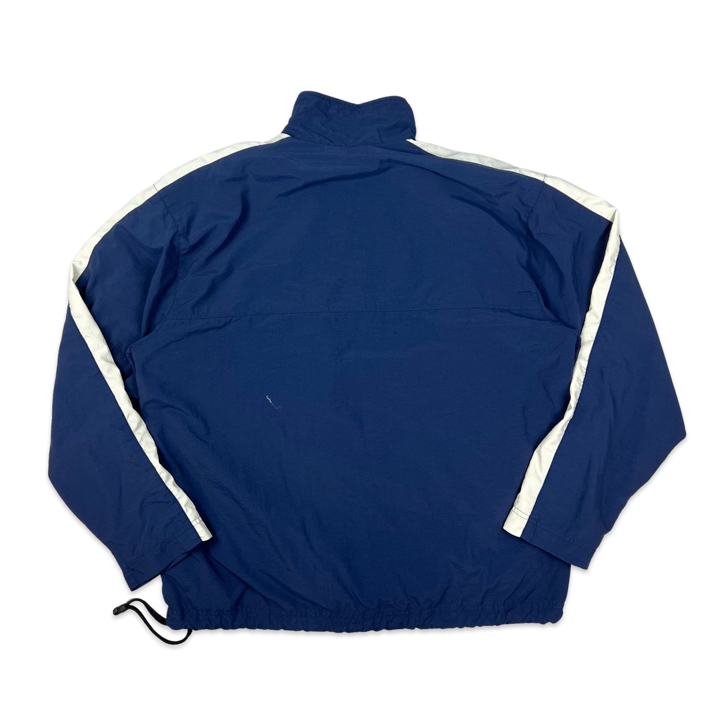 Vintage 90s Y2K Nike Blue & Grey Zip-up Windbreaker L XL