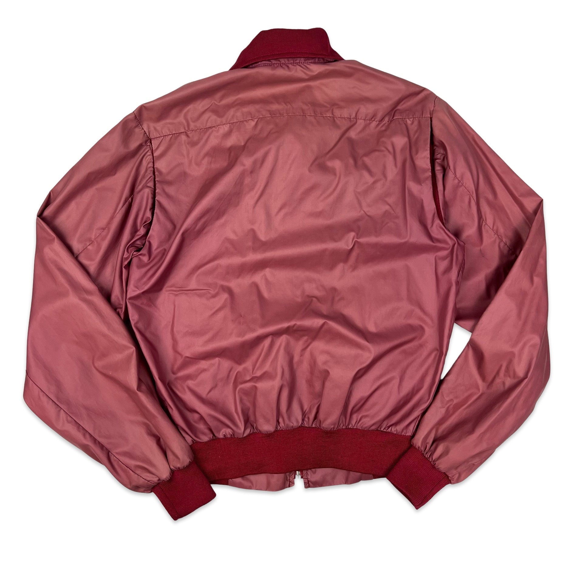 IZOD Vintage Shiny Red Windbreaker Sz L store