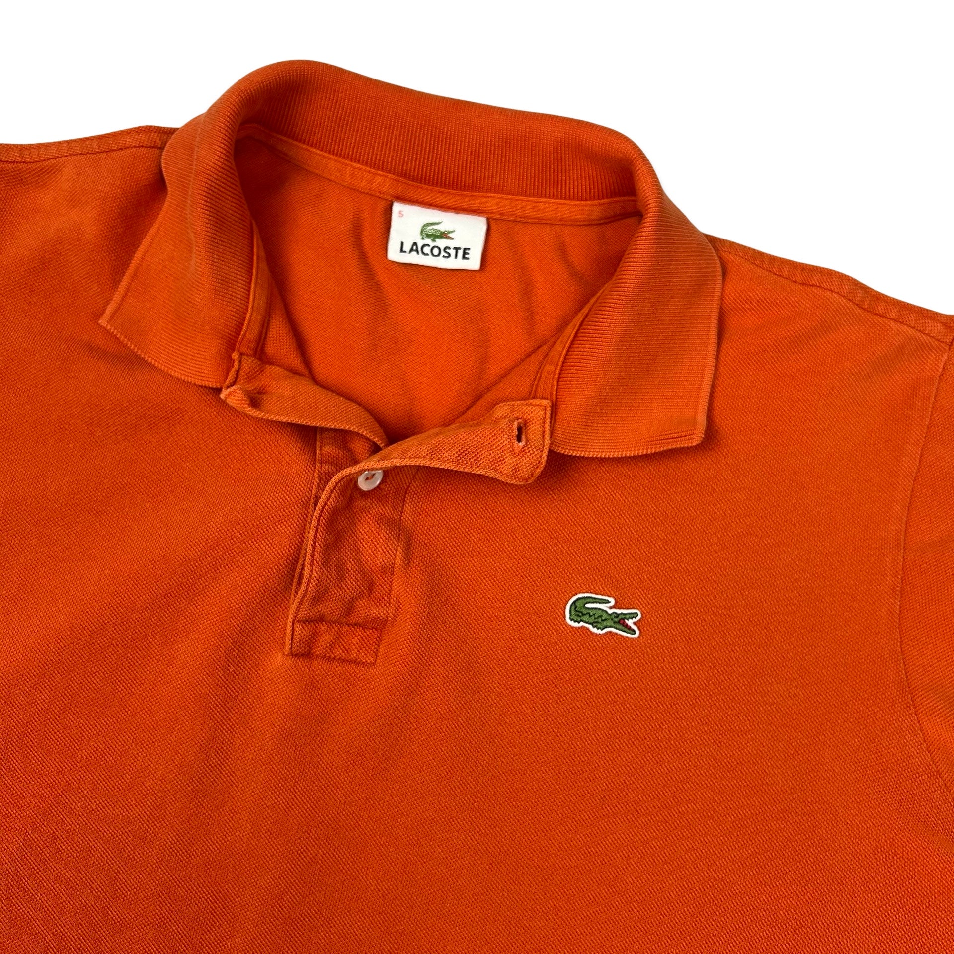 Orange lacoste polo online