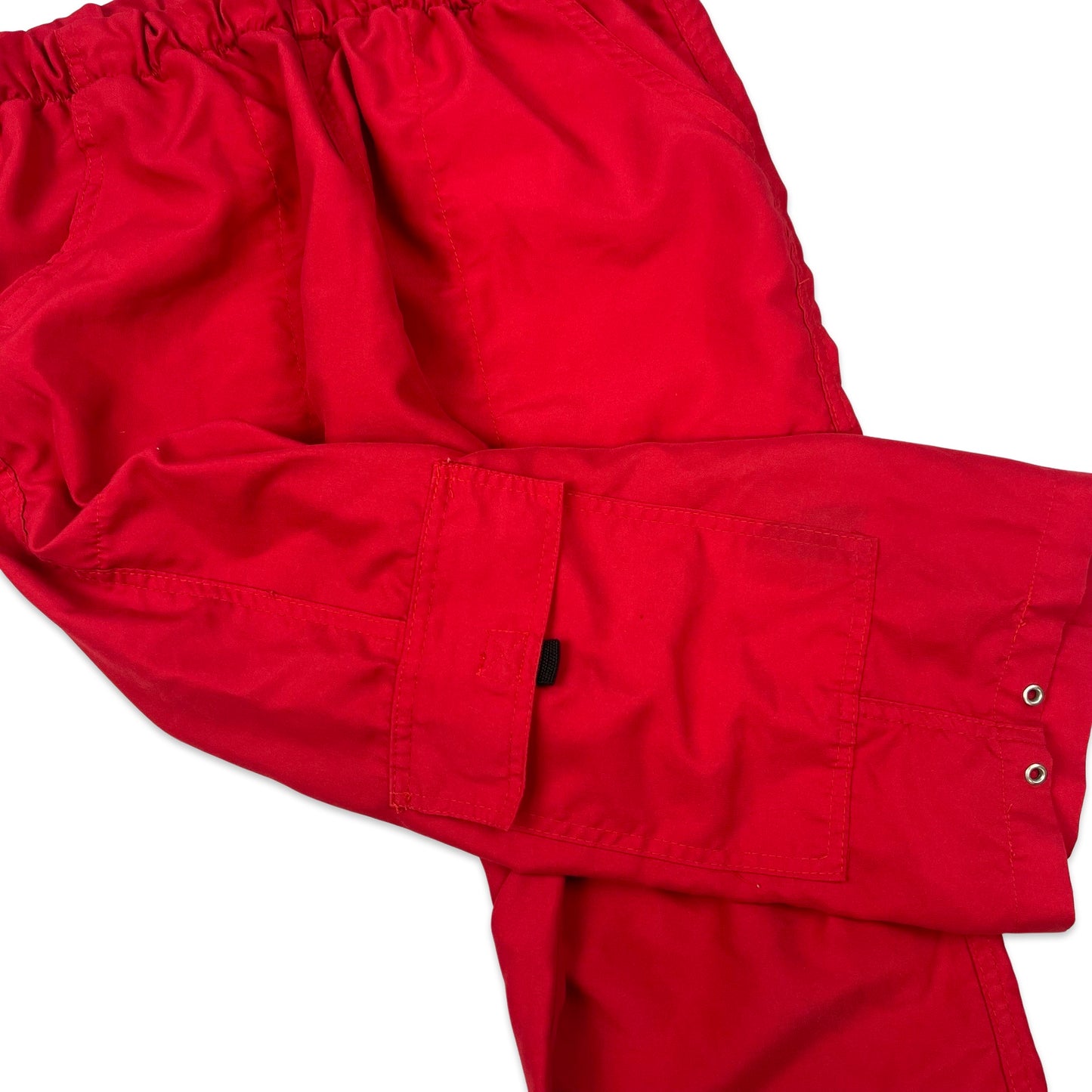 Vintage Red 3/4 Cargo Shorts L XL