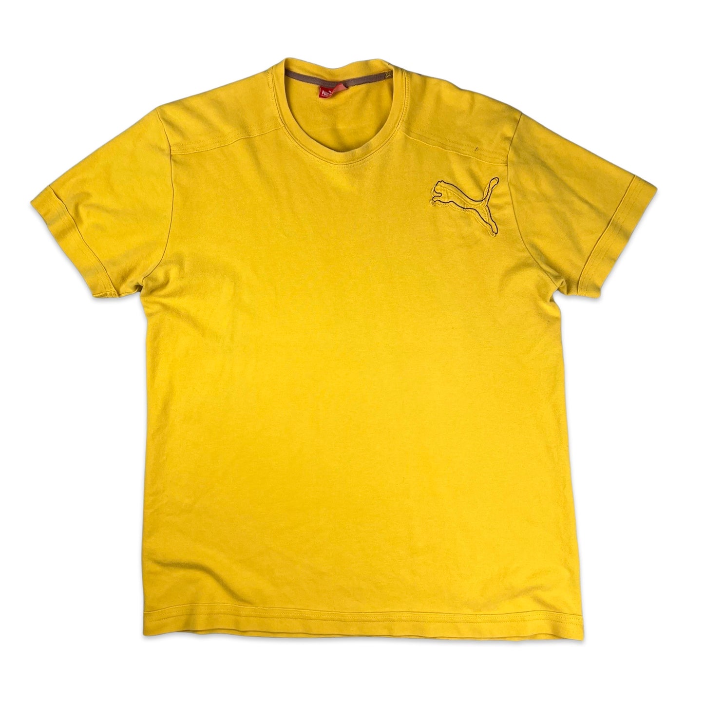 Puma Yellow Tee M L