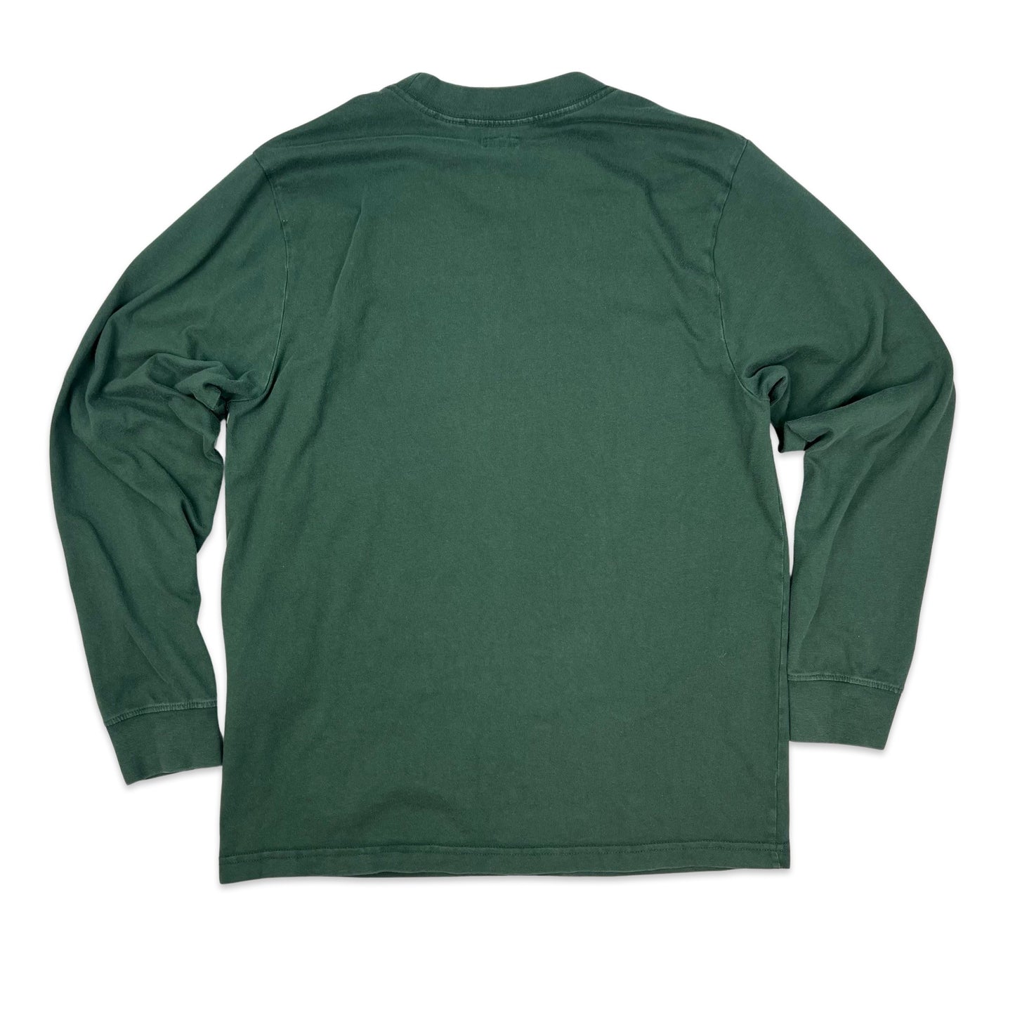 Levi's Green Spell Out Long Sleeve Tee S M