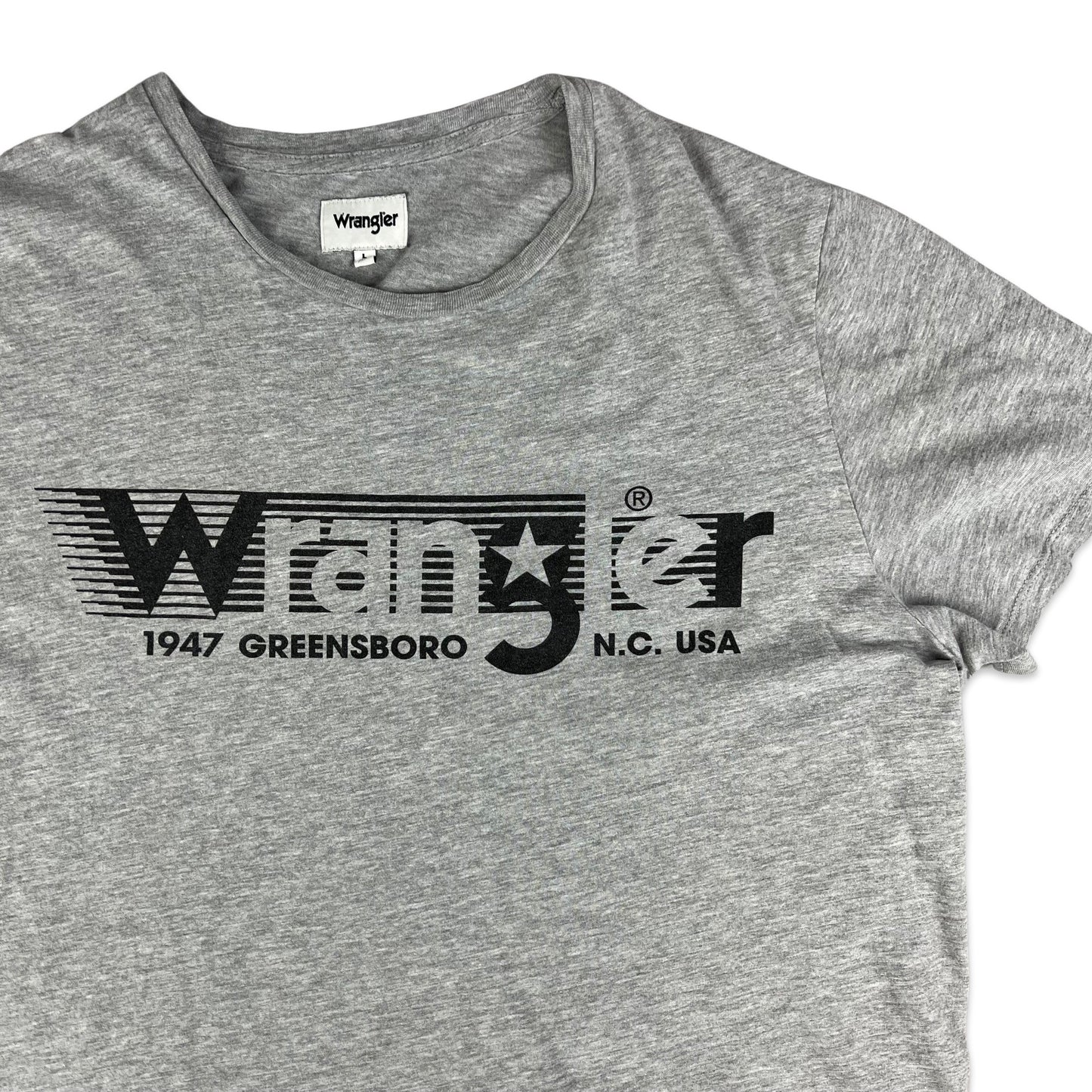 Wrangler Grey Graphic Tee M L