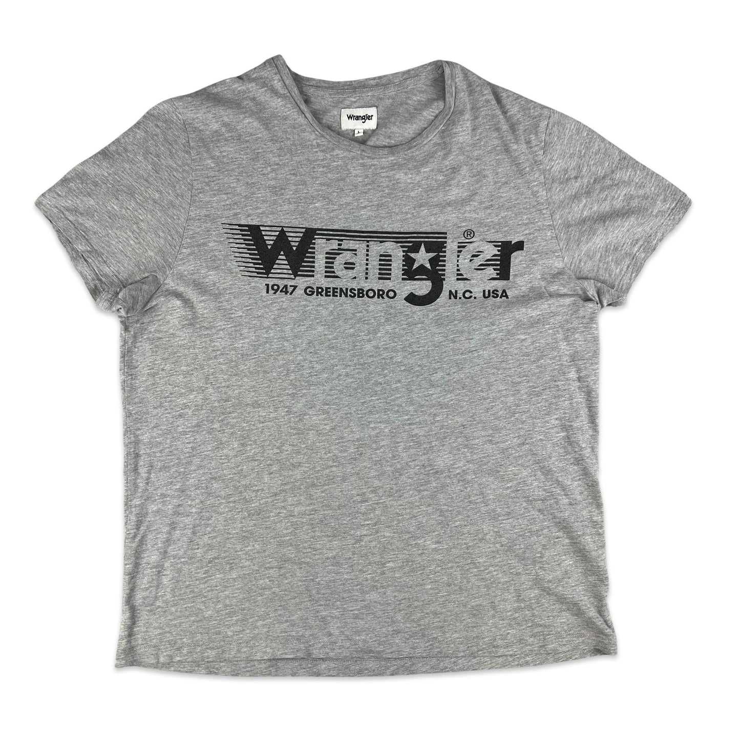 Wrangler Grey Graphic Tee M L