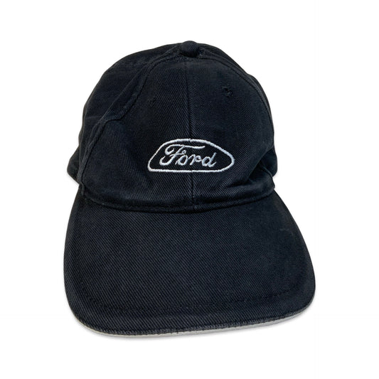 Vintage Ford Black & White Cap